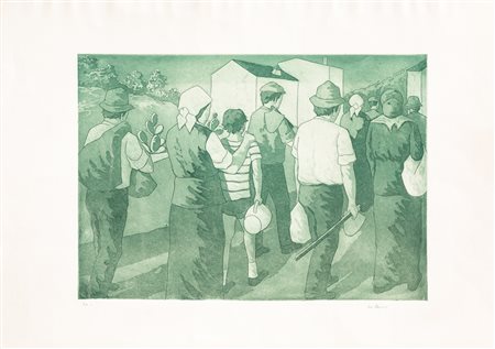 AUTORI VARI - Lotto unico di 5 grafiche (Gasperini, Lo Staino, Zambelli e Xerra)