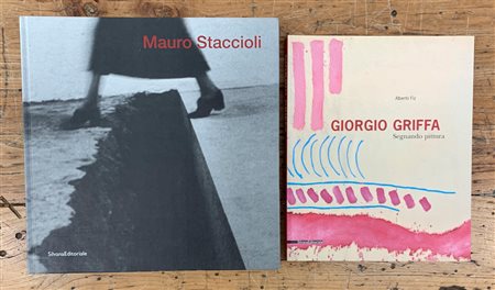 AUTORI VARI - Lotto unico di 2 cataloghi (Griffa e Staccioli)