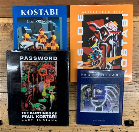 MARK KOSTABI - PAUL KOSTABI - Lotto unico di 4 cataloghi