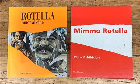 MIMMO ROTELLA - Lotto unico di 2 cataloghi