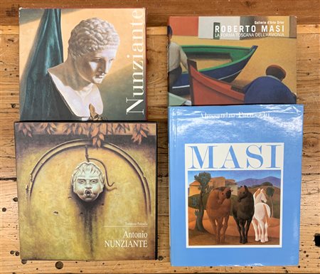 AUTORI VARI - Lotto unico di 4 cataloghi (Nunziante e Masi)