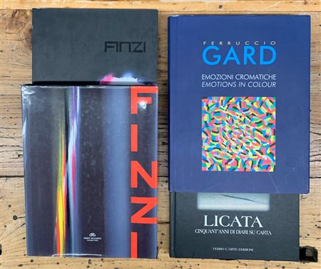 AUTORI VARI - Lotto unico di 5 cataloghi (Finzi, Licata e Gard)