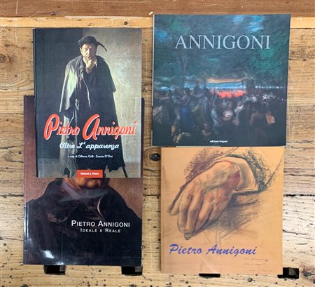 PIETRO ANNIGONI - Lotto unico di 4 cataloghi