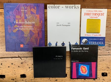 AUTORI VARI - Lotto unico di 5 cataloghi (Tornquist, Balsamo, Finzi e Gard)