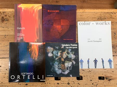AUTORI VARI - Lotto unico di 5 cataloghi (Ortelli, Tornquist, Provino e Balsamo)