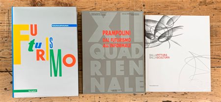 FUTURISMO - Lotto unico di 3 cataloghi