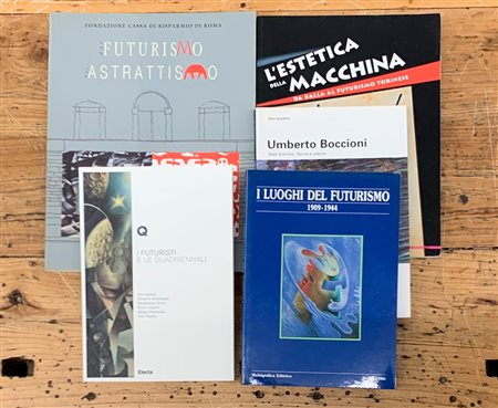 FUTURISMO - Lotto unico di 5 cataloghi