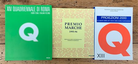 RASSEGNE D'ARTE -  Lotto unico di 3 cataloghi