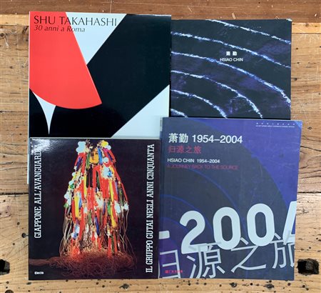 ARTISTI ORIENTALI - Lotto di 4 cataloghi