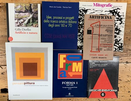 ARTE DEL DOPOGUERRA - Lotto unico di 7 volumi