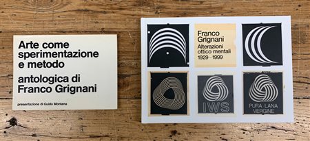 FRANCO GRIGNANI - Lotto unico di 2 cataloghi