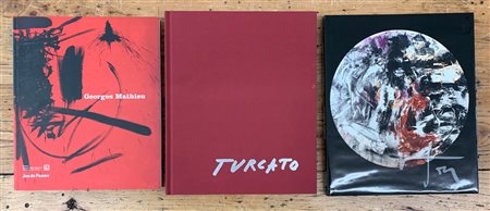 AUTORI VARI - Lotto unico di 3 cataloghi (Turcato, Mathieu e Vedova)