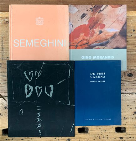 AUTORI VARI - Lotto unico di 4 cataloghi (De Pisis, Semeghini e Celiberti)