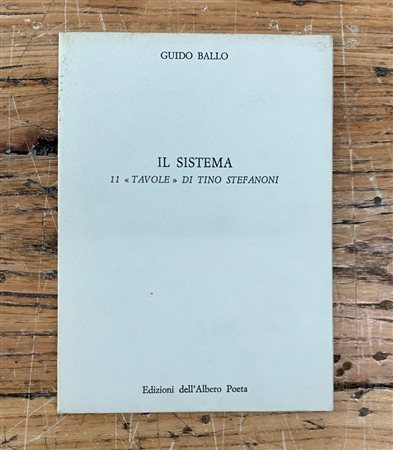 TINO STEFANONI - Il sistema - 11 tavole di Tino Stefanoni, 1969