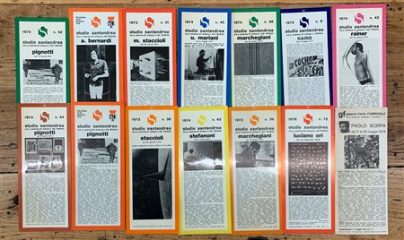 STUDIO SANTANDREA, MILANO - Lotto unico di 14 cataloghi