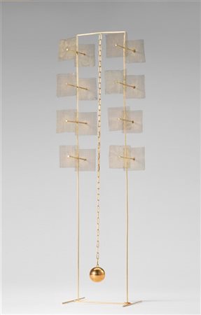 Fausto Melotti "Tema e variazioni II - Variazione n.4" 1969 (1971)
oro
cm 30,5x1