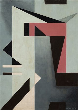 Mario Radice "Composizione" 1938
olio su tela
cm 65x45
Firmato in basso a destra