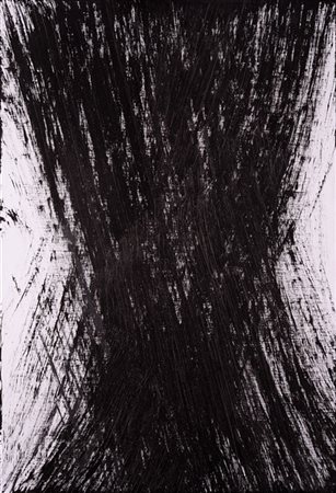 Hans Hartung "T1977 R32" 1977
acrilico su tela
cm 73x50
Siglato e datato 77 al r