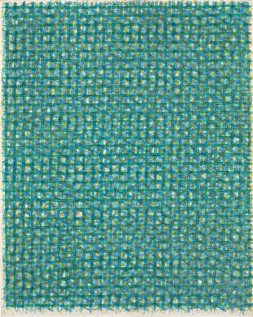 Piero Dorazio "Mirino verde" 1962
olio su tela
cm 50x40

Provenienza
Galleria Lo