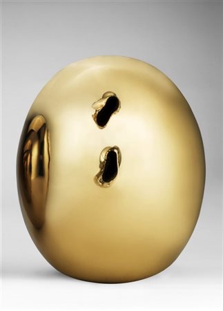 Lucio Fontana "Concetto Spaziale Natura" 1967
bronzo lucidato
h cm 27
Firmato
e
