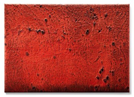 Giulio Turcato "Superficie lunare" 1969 circa
olio e tecnica mista su gommapiuma