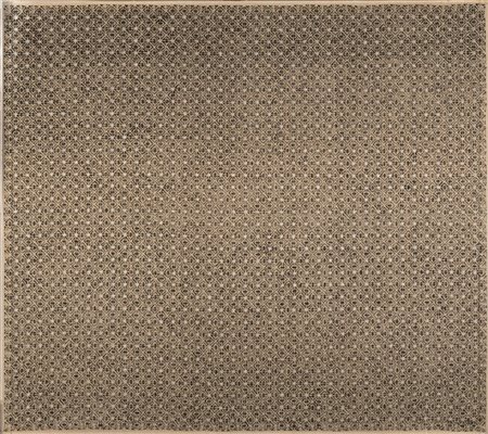 Yi Ding "Senza titolo" 1997 acrilico e tecnica mista su tela applicata su tavola 