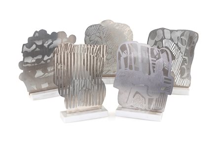 Pietro Consagra Sottilissime (serie completa di 5 sculture)