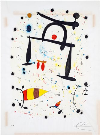 Joan Mirò Composizione