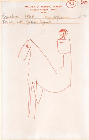 Marino Marini Cavallo e Cavaliere