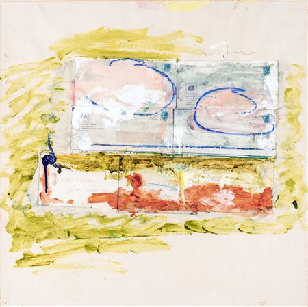 Mario Schifano Paesaggio Anemico