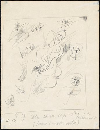 André Masson Femme a maitre voilée