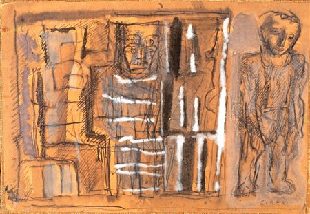 Mario Sironi Composizione con figure