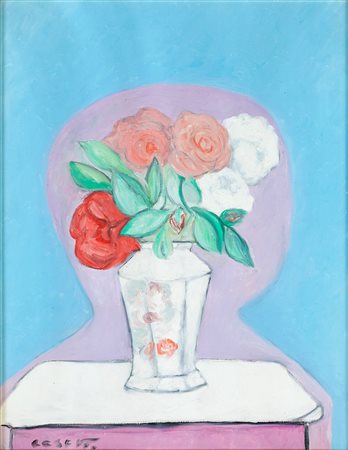 Giuseppe Cesetti Vaso di fiori