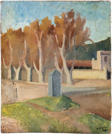 Alberto Ziveri Veduta di roma