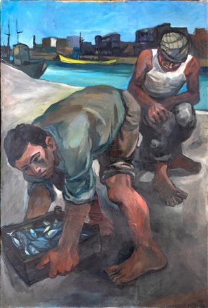 Valeriano Ciai Pescatori a Fiumicino