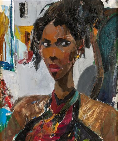 Sandro Trotti Ritratto di Hawa