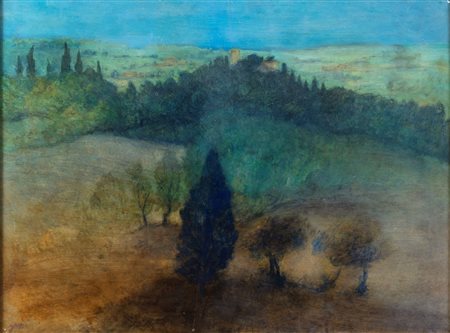 Giovanni Gromo Paesaggio collinare