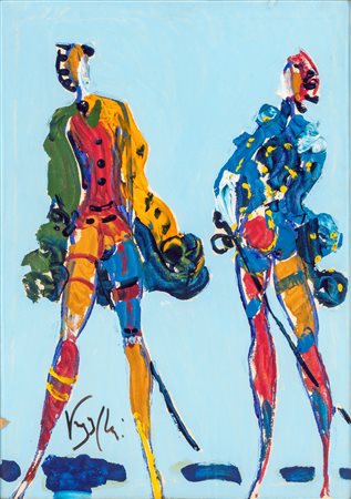 Antonio Vangelli Due figure