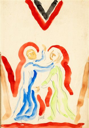 Virgilio Guidi L'incontro