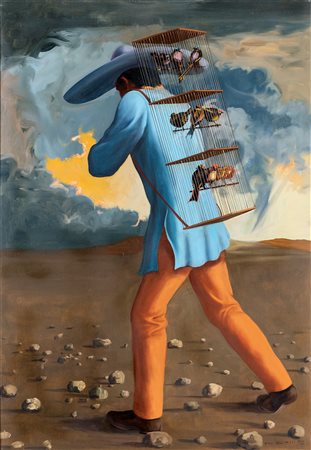 Aldo Pagliacci Venditore di uccelli