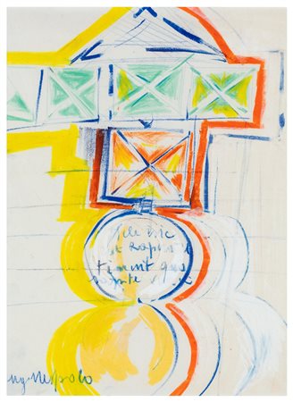 Ugo Nespolo Senza titolo