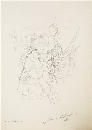 Bruno D'Arcevia Studio di figure