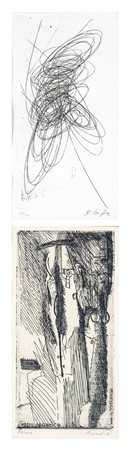 Remo Brindisi, Roberto Crippa Lotto di due acquaforti