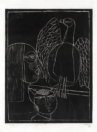 Guillaume Corneille Le grand oiseau familer