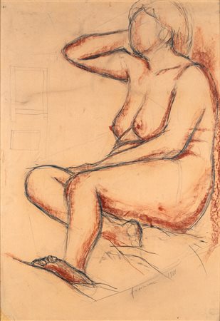 FRANCO FRANCESE Nudo seduto