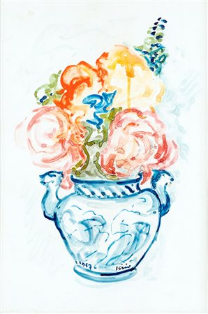 Virio da Savona Vaso di fiori