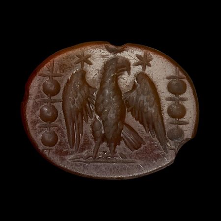 GEMMA INCISA ROMANA DATAZIONE: I-II sec. d. C. MATERIA E TECNICA: corniola...