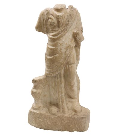 DIVINITA' DATAZIONE: I-II sec. d.C. MATERIA E TECNICA:marmo bianco a grana...