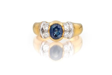 FASCETTA CON ZAFFIRO