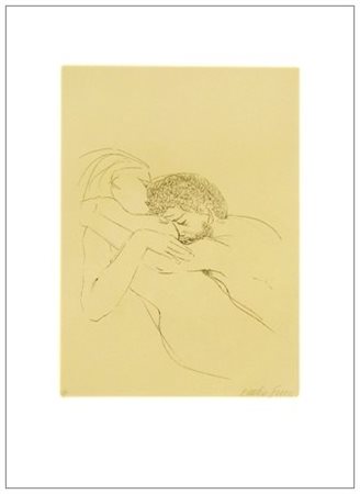 EMILIO GRECO Catania 1913 – Roma 1995 Senza titolo Incisione es. LIV/C. Firma...